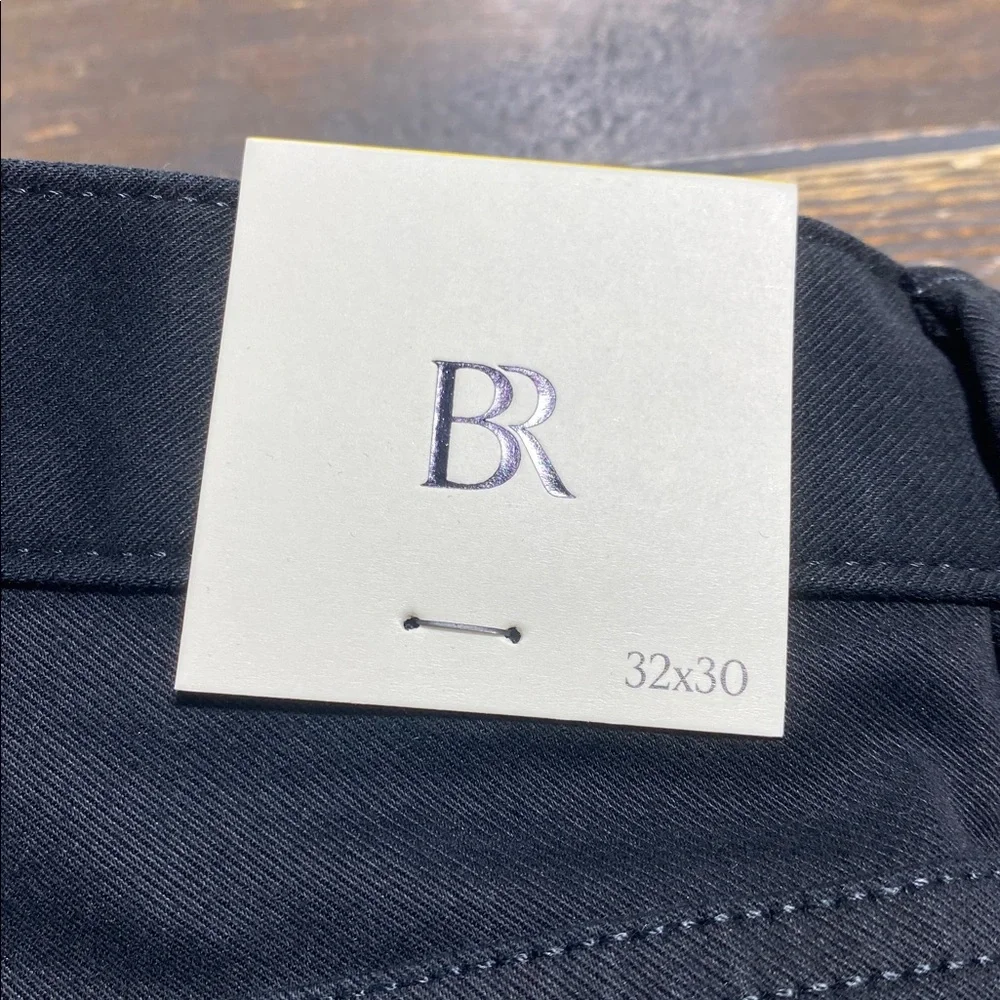 Banana Republic Slim Traveler Pant, Black- Size 32x30